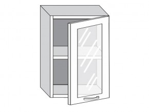 1.50.3 Шкаф настенный (h=720) на 500мм с 1-ой стекл. дверцей в Озёрске - ozyorsk.mebel74.com | фото