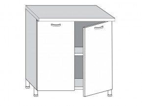 2.80.2 Шкаф-стол на 800мм с 2-мя дверцами в Озёрске - ozyorsk.mebel74.com | фото
