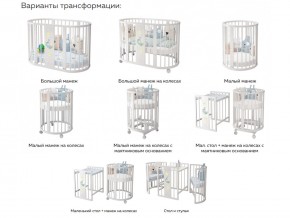 Детская кроватка белая Эстель в Озёрске - ozyorsk.mebel74.com | фото 2