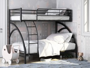 Двухъярусная кровать Виньола 2 Черная в Озёрске - ozyorsk.mebel74.com | фото