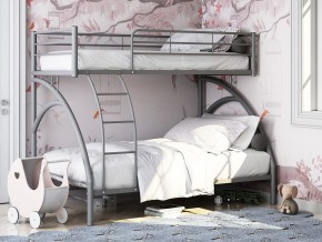 Двухъярусная кровать Виньола 2 Серая в Озёрске - ozyorsk.mebel74.com | фото 1