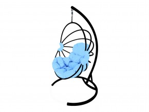 Кокон Веер без ротанга голубая подушка в Озёрске - ozyorsk.mebel74.com | фото 1