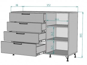 Комод Лофт K68 в Озёрске - ozyorsk.mebel74.com | фото 3