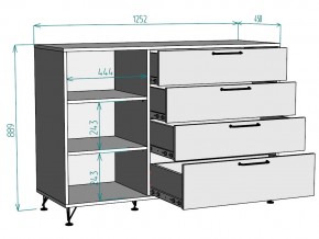 Комод Лофт K69 в Озёрске - ozyorsk.mebel74.com | фото 3