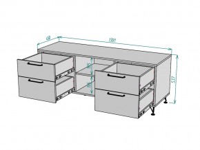 Комод Лофт K83 в Озёрске - ozyorsk.mebel74.com | фото 3