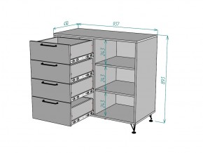 Комод Лофт K86 в Озёрске - ozyorsk.mebel74.com | фото 3