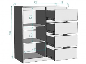 Комод Мальта K115 в Озёрске - ozyorsk.mebel74.com | фото 3