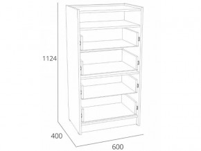 Комод Оттавия НМ 011.03 Антрацит в Озёрске - ozyorsk.mebel74.com | фото 2