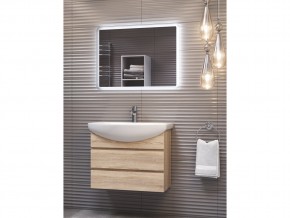 Комплект мебели в ванную Wing 600-0-2 подвесной сонома в Озёрске - ozyorsk.mebel74.com | фото