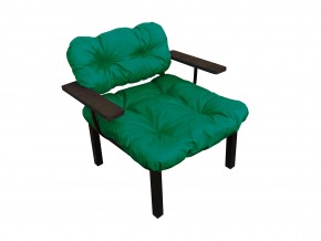 Кресло Дачное зелёная подушка в Озёрске - ozyorsk.mebel74.com | фото 1
