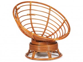 Кресло-качалка Papasan w 23/01 B с подушкой Cognac, ткань Оранжевый в Озёрске - ozyorsk.mebel74.com | фото 2