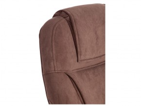 Кресло офисное Bergamo флок коричневый в Озёрске - ozyorsk.mebel74.com | фото 5