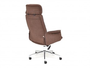 Кресло офисное Charm флок коричневый в Озёрске - ozyorsk.mebel74.com | фото 3