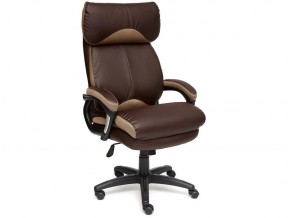 Кресло офисное Duke кожзам коричневый в Озёрске - ozyorsk.mebel74.com | фото 1