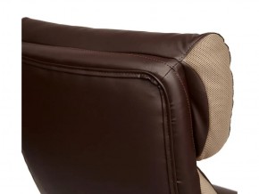 Кресло офисное Duke кожзам коричневый в Озёрске - ozyorsk.mebel74.com | фото 4