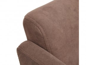 Кресло офисное Milan хром флок коричневый в Озёрске - ozyorsk.mebel74.com | фото 4