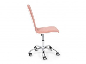 Кресло офисное Rio флок розовый/белый в Озёрске - ozyorsk.mebel74.com | фото 3