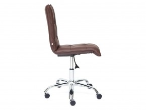 Кресло офисное Zero кожзам коричневый в Озёрске - ozyorsk.mebel74.com | фото 3