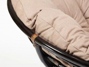 Кресло Papasan 23/01 W с подушкой Antique brown, экошерсть Коричневый в Озёрске - ozyorsk.mebel74.com | фото 4