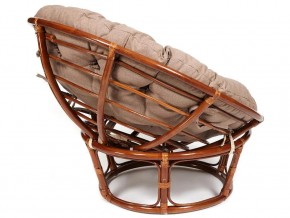 Кресло Papasan 23/01 W с подушкой Pecan, экошерсть Коричневый в Озёрске - ozyorsk.mebel74.com | фото 2