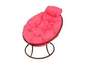 Кресло Папасан мини без ротанга розовая подушка в Озёрске - ozyorsk.mebel74.com | фото