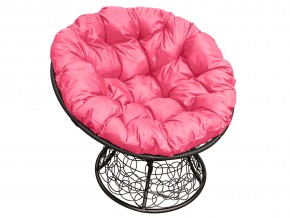 Кресло Папасан с ротангом розовая подушка в Озёрске - ozyorsk.mebel74.com | фото