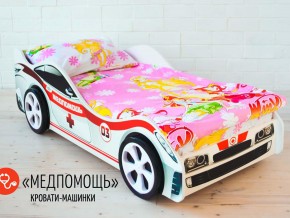 Кровать детская машина Медпомощь в Озёрске - ozyorsk.mebel74.com | фото 2