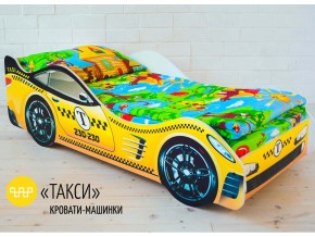 Кровать детская машина Такси в Озёрске - ozyorsk.mebel74.com | фото