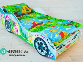 Кровать детская машинка Принцесса в Озёрске - ozyorsk.mebel74.com | фото