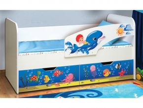 Кровать детская с фотопечатью Дельфин 800*1700 в Озёрске - ozyorsk.mebel74.com | фото