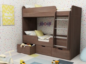 Кровать двухъярусная Малыш двойняшка бодега в Озёрске - ozyorsk.mebel74.com | фото 1