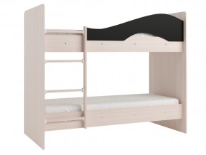 Кровать двухъярусная Мая на латофлексах млечный дуб-венге в Озёрске - ozyorsk.mebel74.com | фото