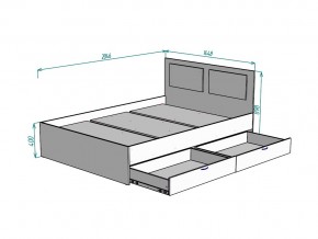 Кровать Ольга L41 ширина 1400 в Озёрске - ozyorsk.mebel74.com | фото 3