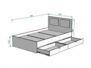 Кровать Ольга L45 ширина 1200 в Озёрске - ozyorsk.mebel74.com | фото 3