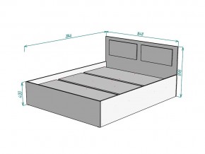 Кровать Ольга L49 ширина 1600 в Озёрске - ozyorsk.mebel74.com | фото 3