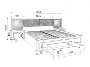 Кровать ортопедическая 1600 Саванна М06 в Озёрске - ozyorsk.mebel74.com | фото 2