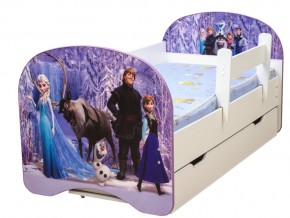 Кровать с фотопечатью с 1 ящиком Зимняя сказка 700*1400 в Озёрске - ozyorsk.mebel74.com | фото