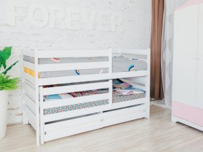 Кровать из массива с выдвижным спальным местом Матрешка Эко в Озёрске - ozyorsk.mebel74.com | фото 1