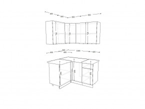 Кухонный гарнитур 25 Лофт 1200х1400 мм в Озёрске - ozyorsk.mebel74.com | фото 2