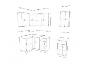 Кухонный гарнитур 29  Лофт 1200х1800 мм в Озёрске - ozyorsk.mebel74.com | фото 2