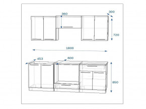 Кухонный гарнитур 7а Грецкий орех 1800 в Озёрске - ozyorsk.mebel74.com | фото 2