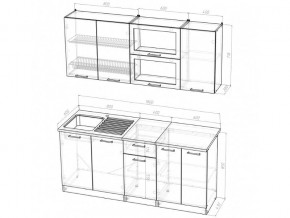 Кухонный гарнитур Алина макси 1800 мм в Озёрске - ozyorsk.mebel74.com | фото 5