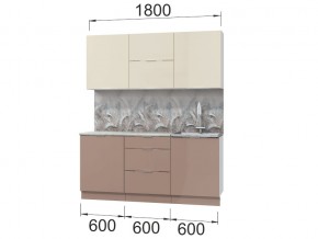 Кухонный гарнитур Асти Латте 1800 в Озёрске - ozyorsk.mebel74.com | фото 2