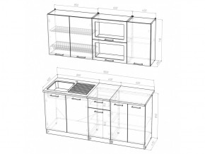 Кухонный гарнитур Лариса макси 3 1800 мм в Озёрске - ozyorsk.mebel74.com | фото 5