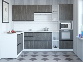 Кухонный гарнитур Ноктюрн мега прайм 1500х2700 мм в Озёрске - ozyorsk.mebel74.com | фото