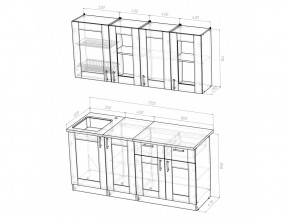 Кухонный гарнитур Ника демо 1700 мм в Озёрске - ozyorsk.mebel74.com | фото 4