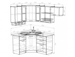 Кухонный гарнитур Симона литл 1300х2000 мм в Озёрске - ozyorsk.mebel74.com | фото 6