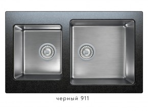 Мойка комбинированная Tolero twist TTS-840 Черный 911 в Озёрске - ozyorsk.mebel74.com | фото 1