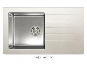 Мойка комбинированная Tolero twist TTS-860 Сафари 102 в Озёрске - ozyorsk.mebel74.com | фото