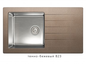 Мойка комбинированная Tolero twist TTS-860 Темно-бежевый 82 в Озёрске - ozyorsk.mebel74.com | фото 1